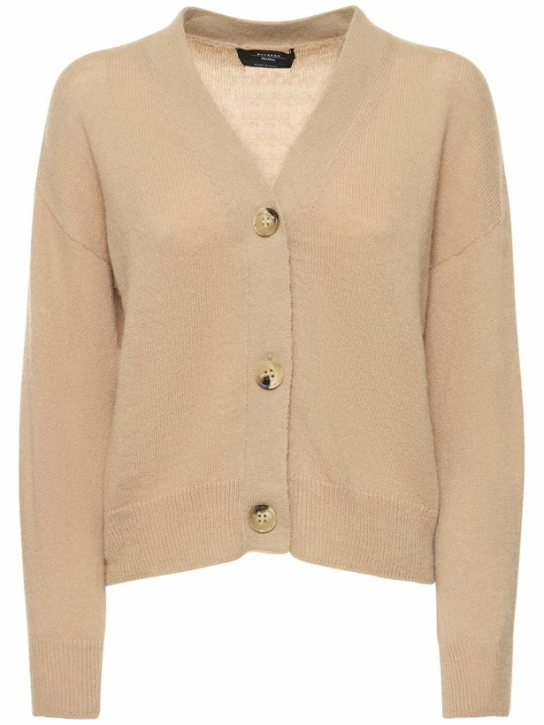 Photo: WEEKEND MAX MARA Oblio Mohair Blend Knit Cardigan