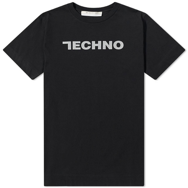 Photo: 1017 ALYX 9SM Men's Techno T-Shirt in Black