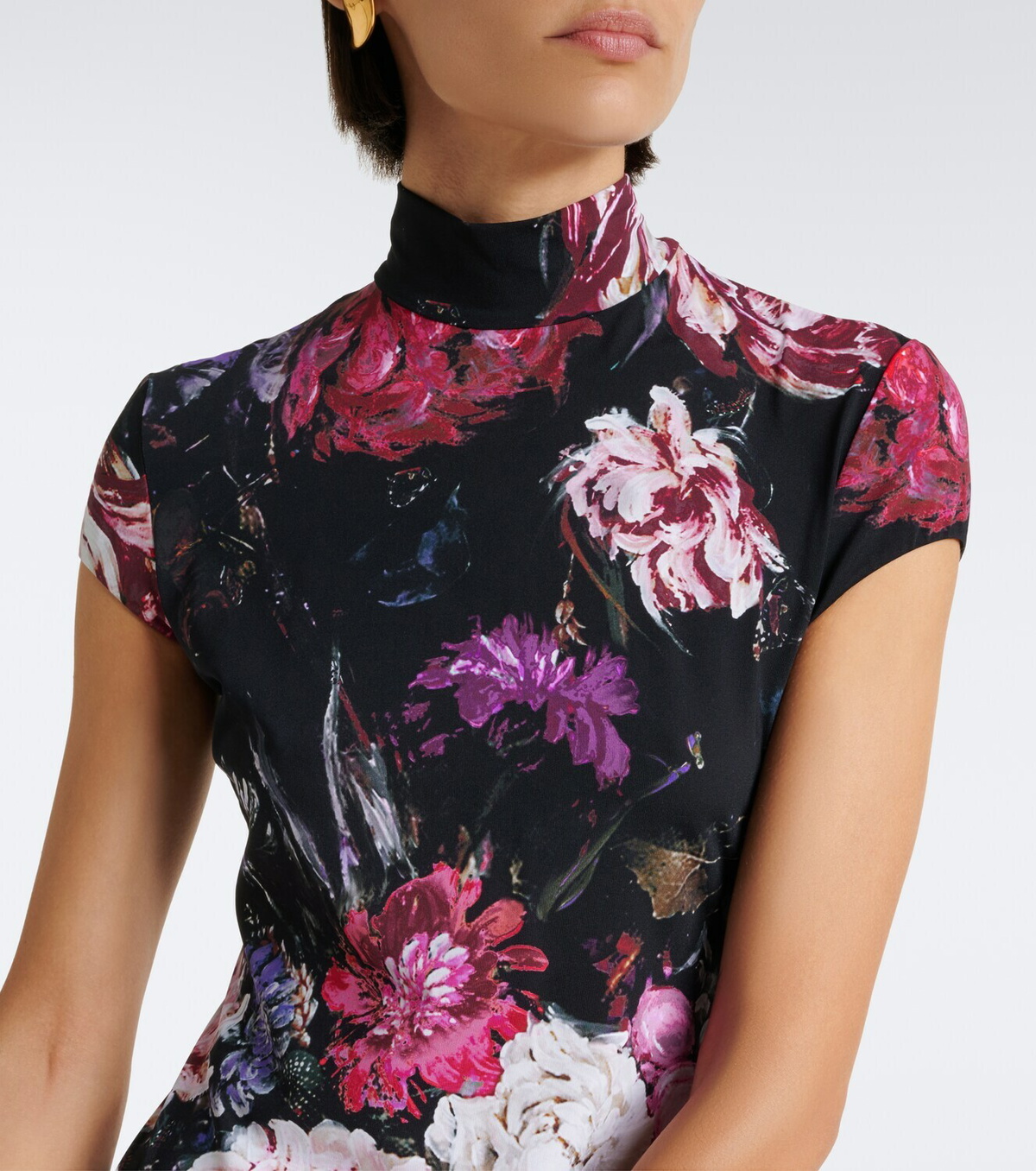 Roberto Cavalli Floral minidress