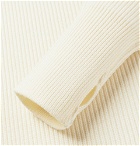 Barena - Slim-Fit Ribbed Virgin Wool Rollneck Sweater - Cream