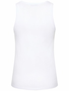 RABANNE Logo Cotton Jersey Tank Top