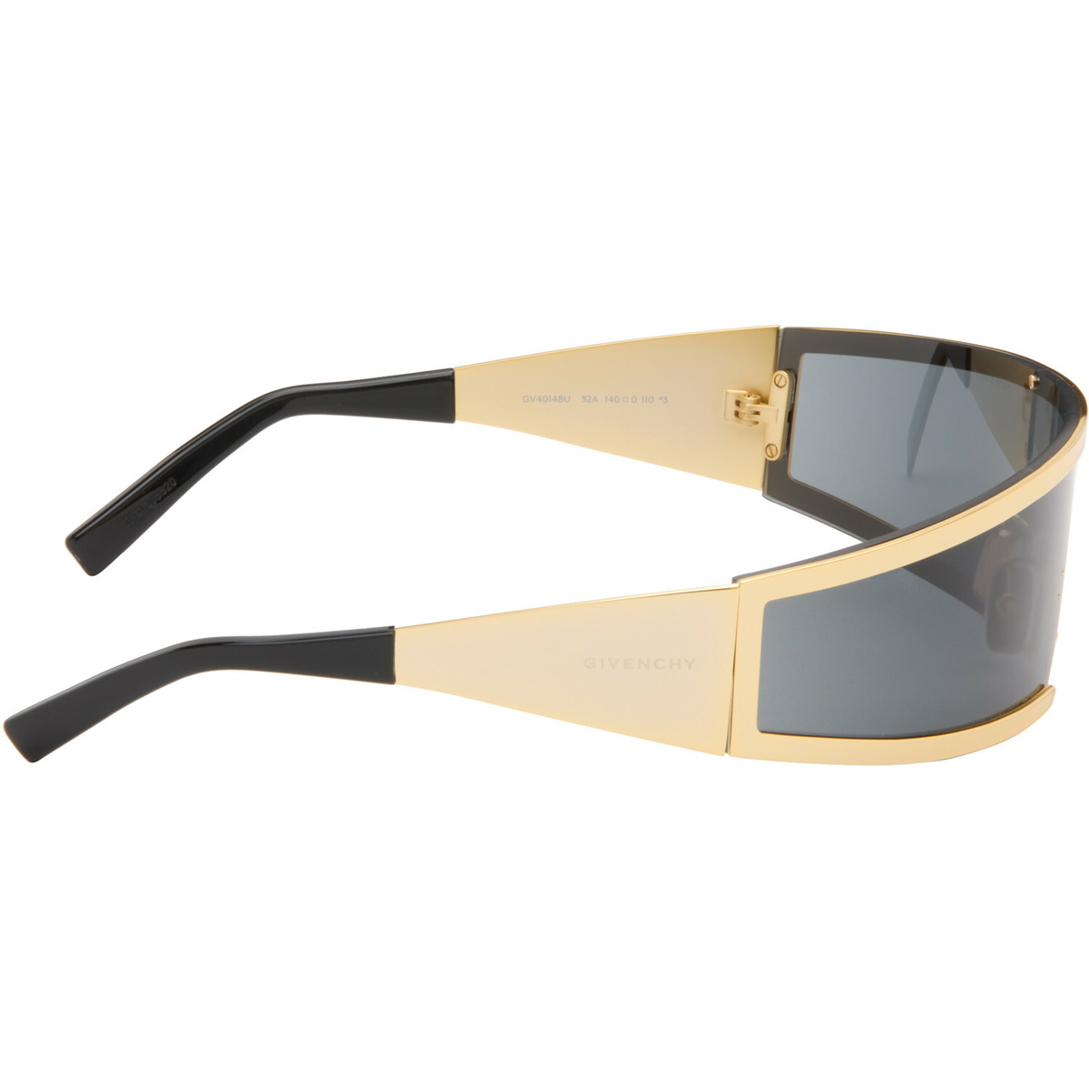 Givenchy Gold Square Sunglasses