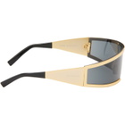 Givenchy Gold Square Sunglasses