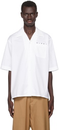 Marni White Bowling Shirt