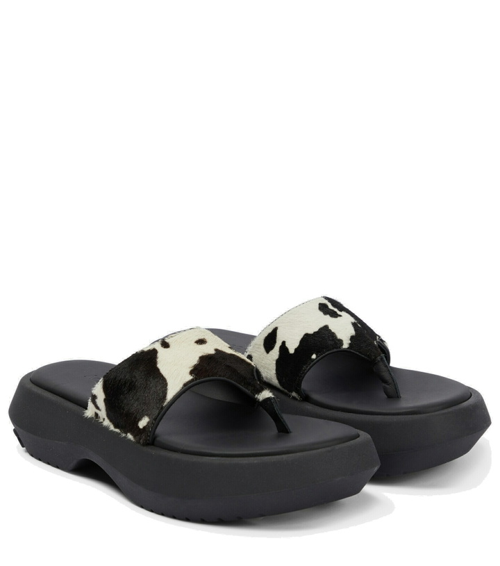 Photo: Acne Studios - Berry Flip leather thong sandals