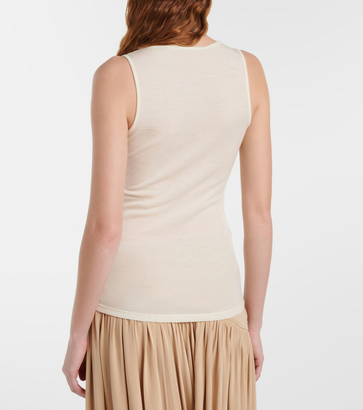 Xu Zhi Beaded wool tank top