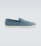 Church's Pebbles suede penny loafers