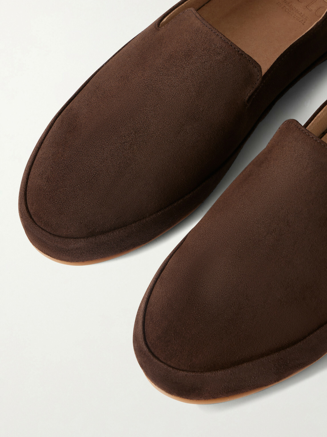Mulo - Evening Suede Loafers - Brown
