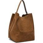 TOTEME Tan Belted Suede Tote