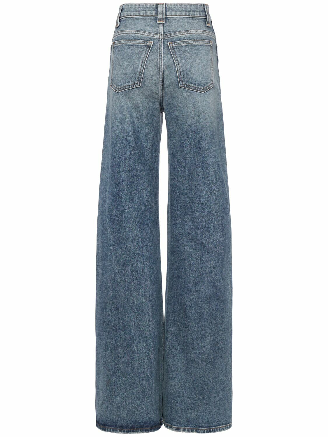 KHAITE Dane Denim High Rise Jeans Khaite