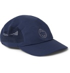 Iffley Road - Putney Logo-Embroidered Perforated Shell Running Cap - Blue