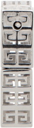 Givenchy Silver G Square Earrings