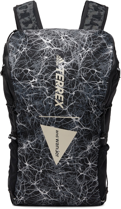 Photo: adidas Originals Black & Gray and wander Edition AEROREADY Backpack