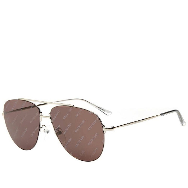 Photo: Balenciaga Invisible Sunglasses Silver & Grey