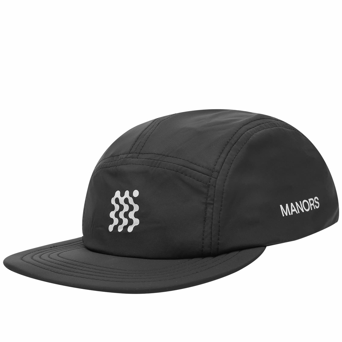 Manors Golf Men's Tech Cap In Black Manors Golf