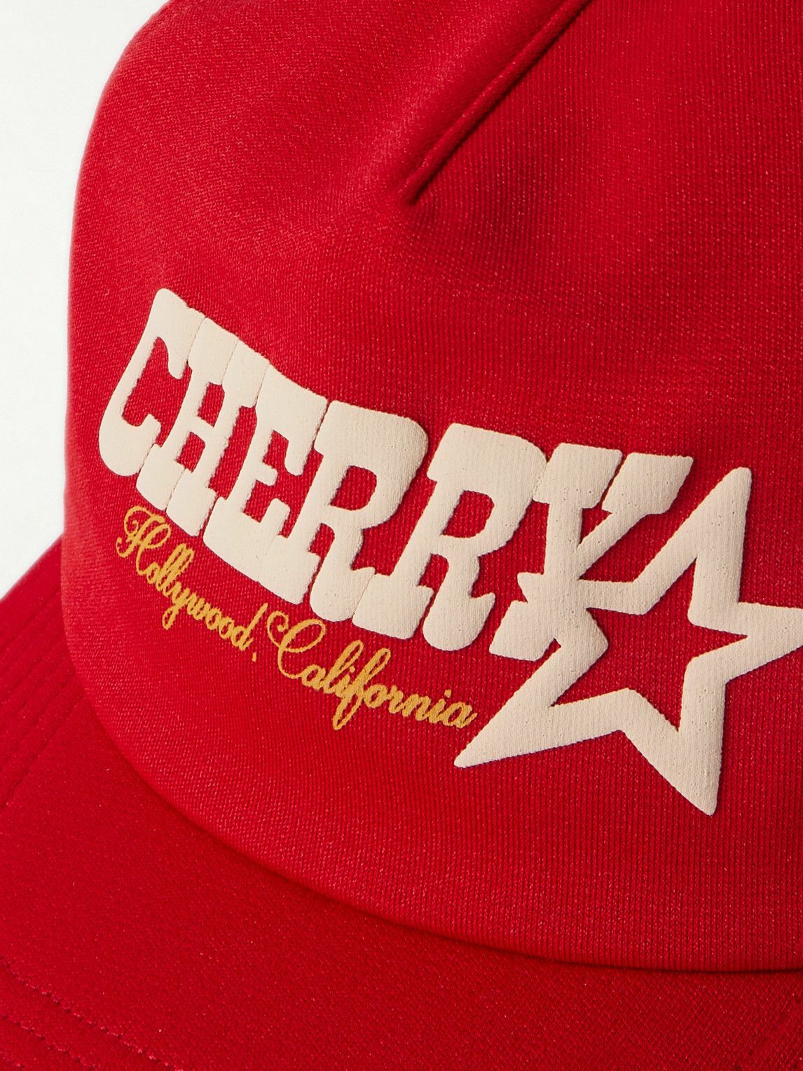 atomos　Cherry tracker mesh cap Cherry Los Angeles - Printed Shell and Mesh Trucker Hat