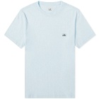 C.P. Company Men's 30/1 Jersey Logo T-Shirt in Starlight Blue
