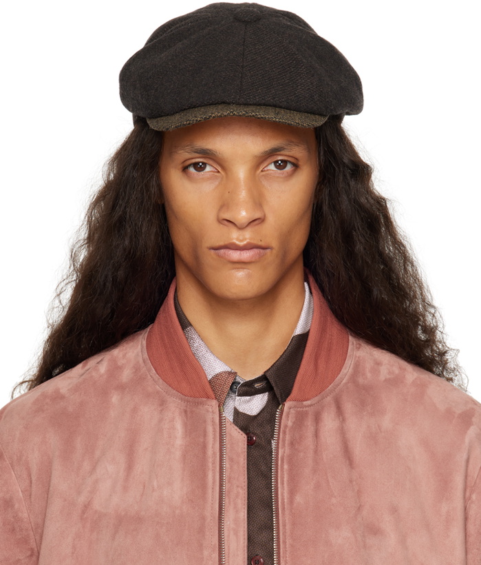 Photo: Paul Smith Brown Embroidered Cap