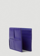 Intreccio Bifold Wallet in Purple