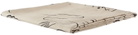 Misette Off-White Line Drawing Linen Tablecloth
