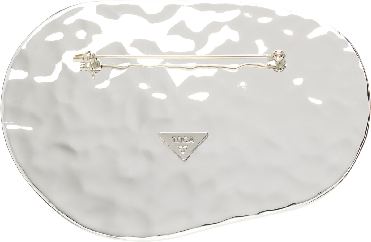 Toga Pulla Round Wave Brooch