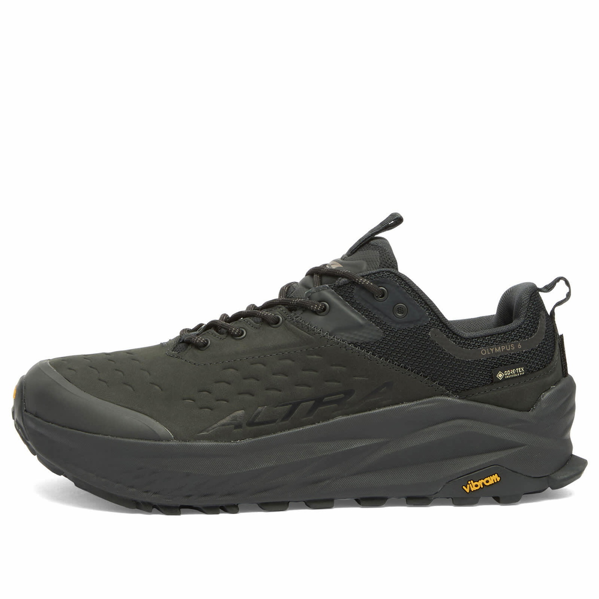 Altra Men's Olympus 6 Hike Low Gore Tex Sneaker in Black