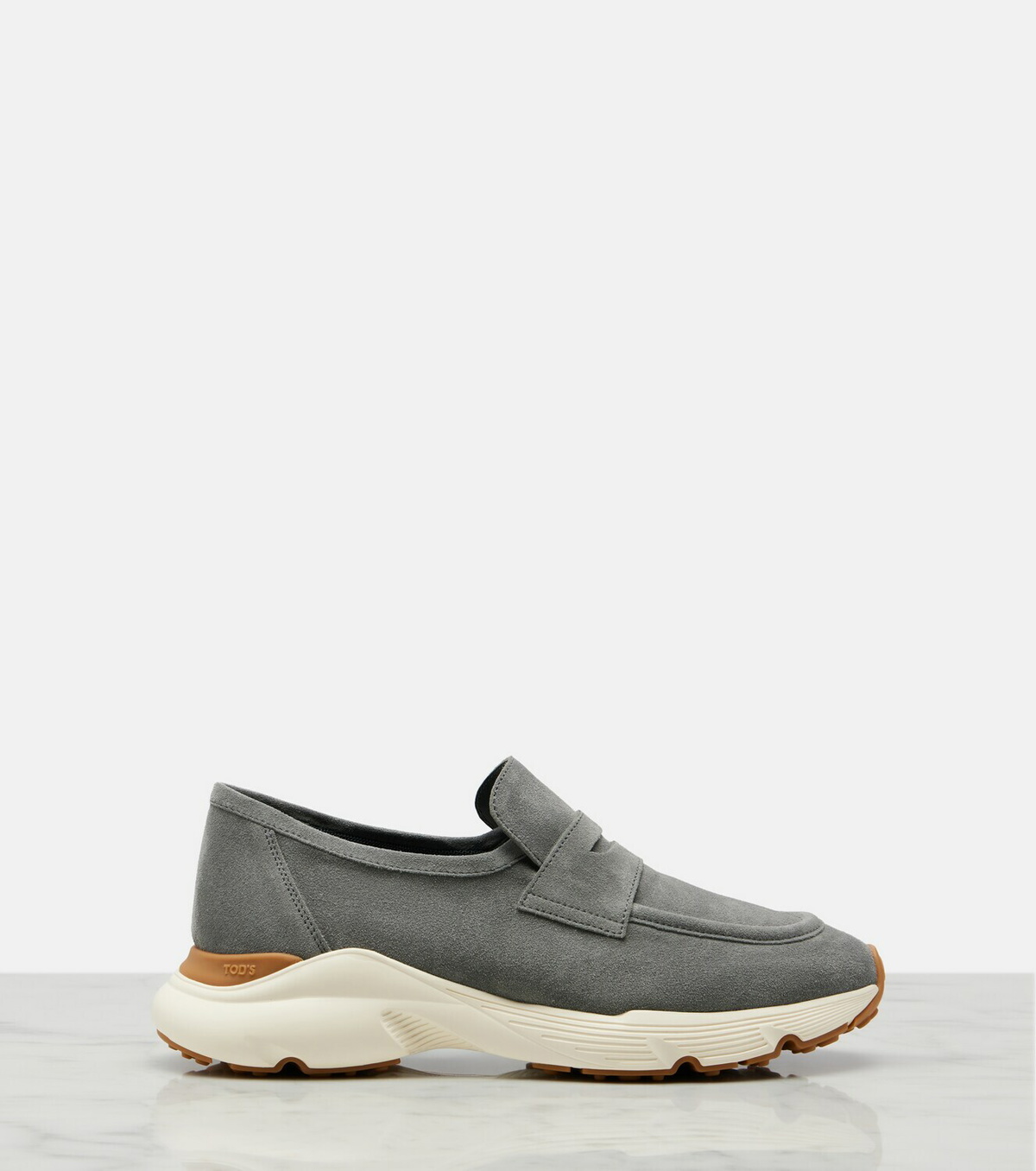 Tod's Suede penny loafers