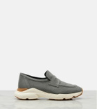 Tod's Suede penny loafers
