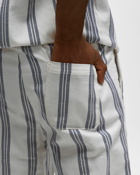 Les Deux Porter Stripe Pants White - Mens - Casual Pants