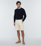 Loro Piana - Bermuda cotton cargo shorts