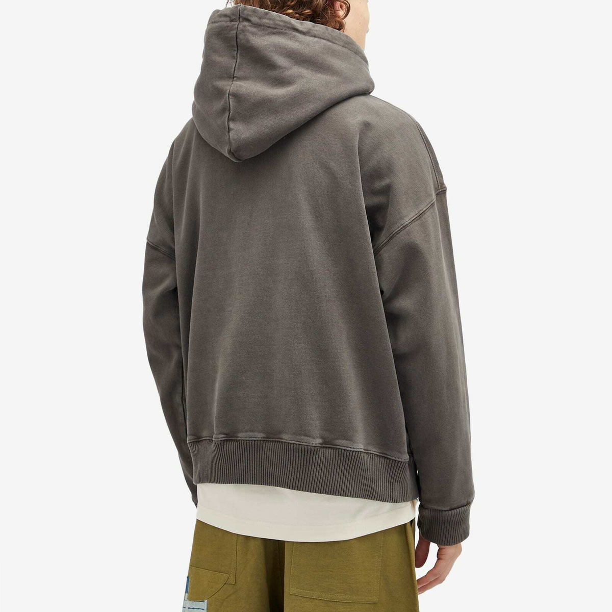 Story mfg. Men's Geo Hoodie in Charcoal