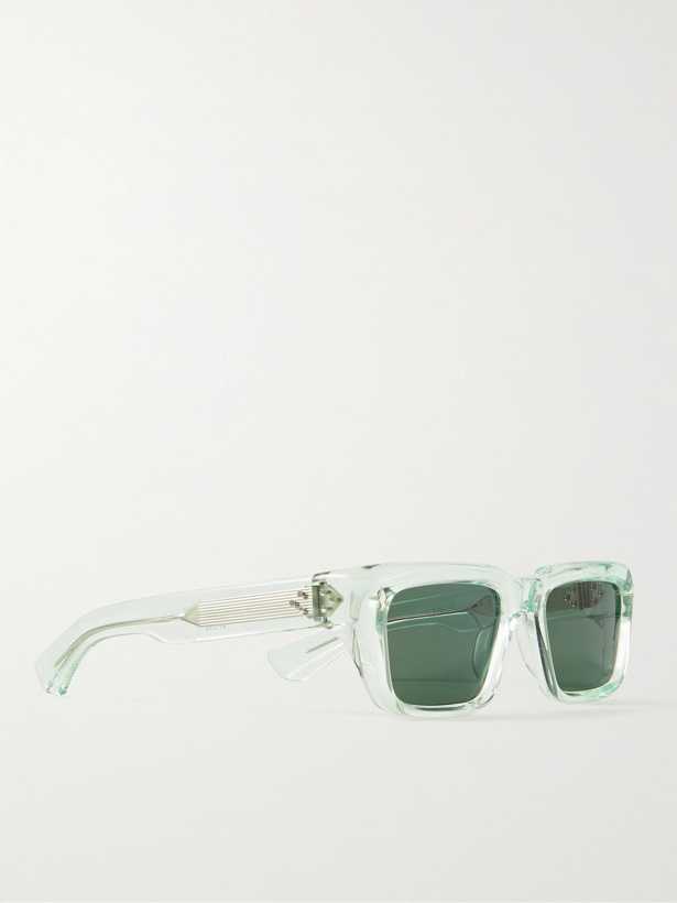 Photo: JACQUES MARIE MAGE - Walker Rectangular-Frame Acetate Sunglasses - Neutrals