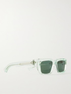 JACQUES MARIE MAGE - Walker Rectangular-Frame Acetate Sunglasses - Neutrals