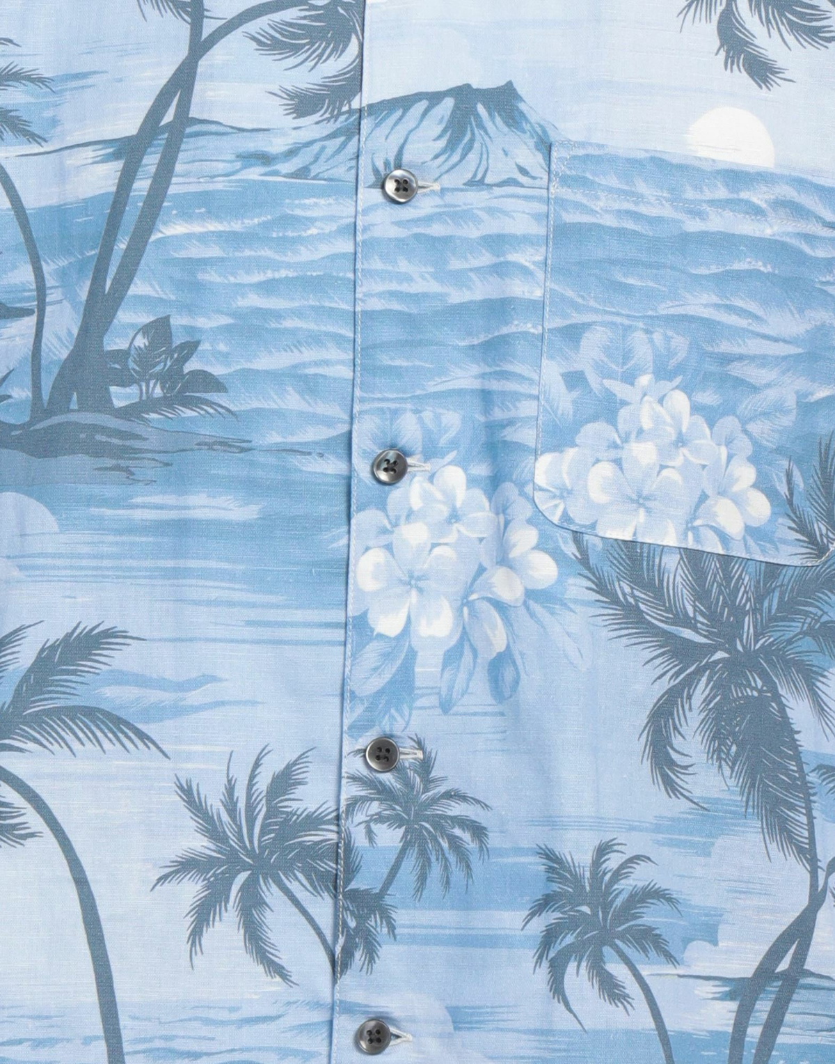 Palm Angels Mens Shirt Light in Blue