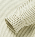 Sid Mashburn - Ribbed Merino Wool-Blend Sweater - Neutrals