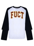 Fuct Double-sleeve Baseball Blue T-shirt