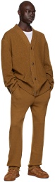 ZEGNA x The Elder Statesman Brown Brushed Trousers