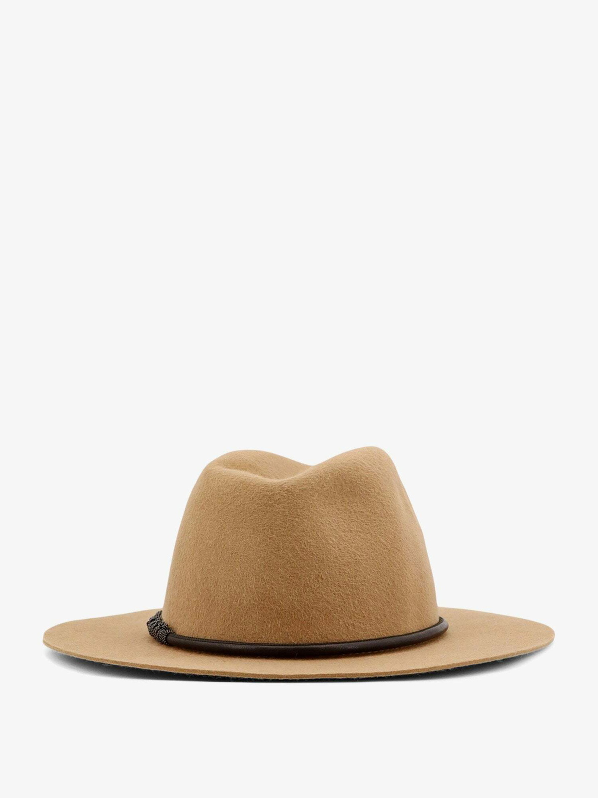 ハット BRUNELLO CUCINELLI Woman Hat Brown MCAP90062P C004 Brunello Cucinelli Hat Brown Womens Brunello Cucinelli