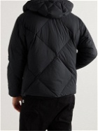 Comfy Outdoor Garment - Quilted Shell Hooded Down Jacket - Black