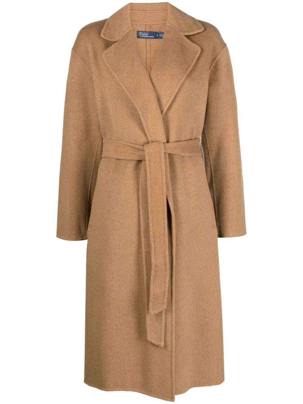 Polo Ralph Lauren Camel Wrap Coat Leonarda Wrap Coat