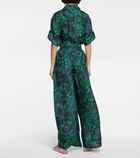 Zimmermann - Tiggy Relaxed printed wide-leg silk pants