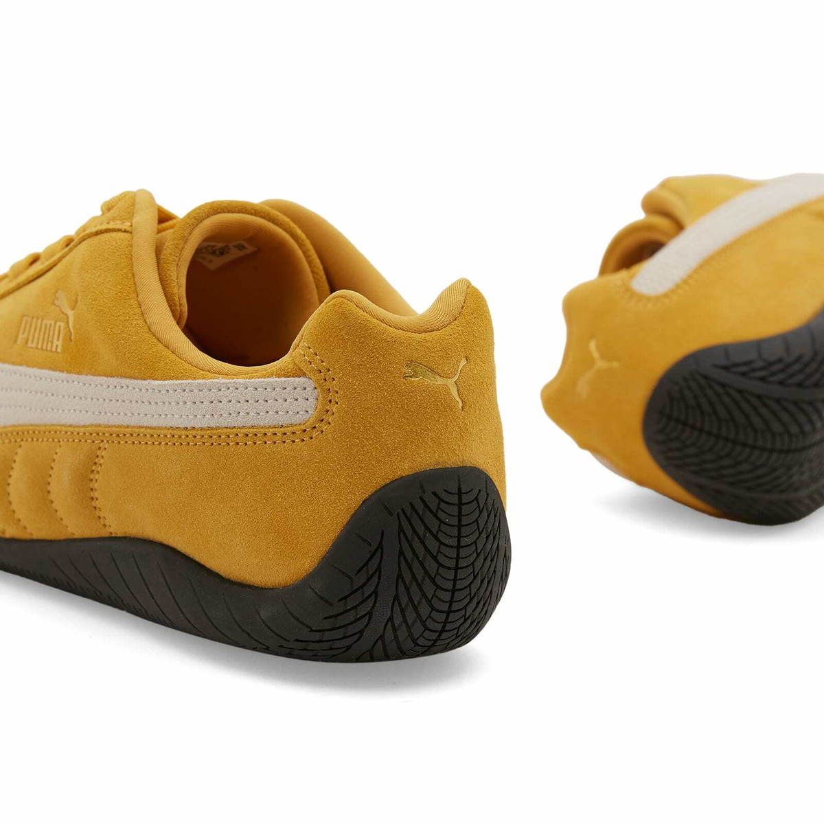 Puma Speedcat OG Sneaker in Archive Gold/Puma White Puma