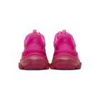 Balenciaga Pink Triple S Sneakers