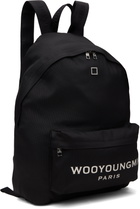 WOOYOUNGMI Black Logo Backpack