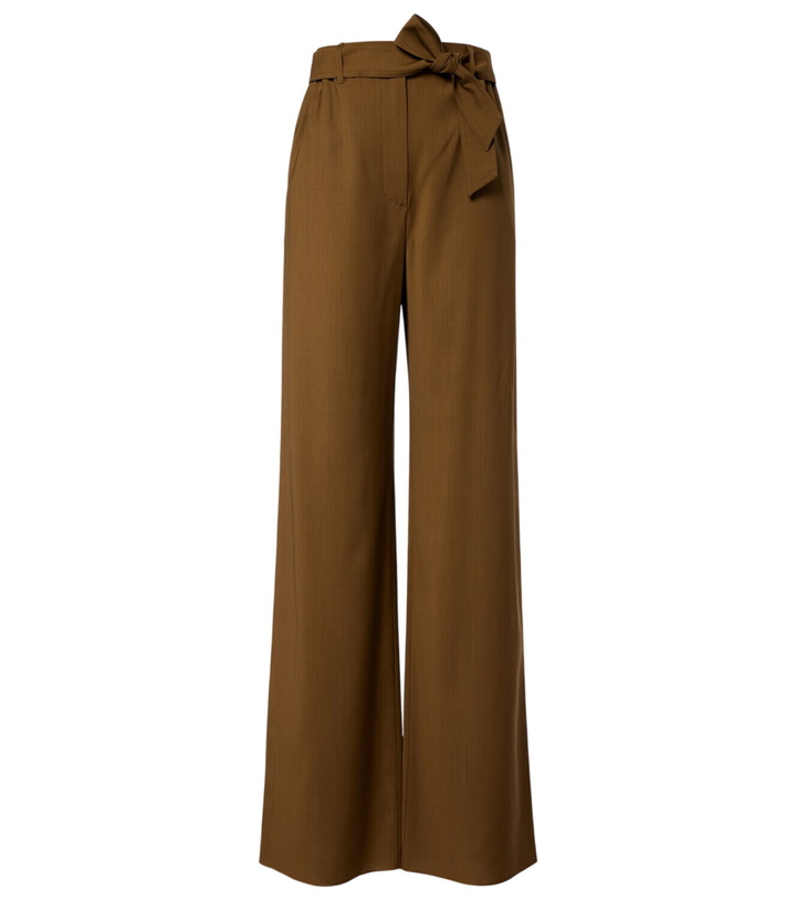 Photo: Max Mara Wool wide-leg pants