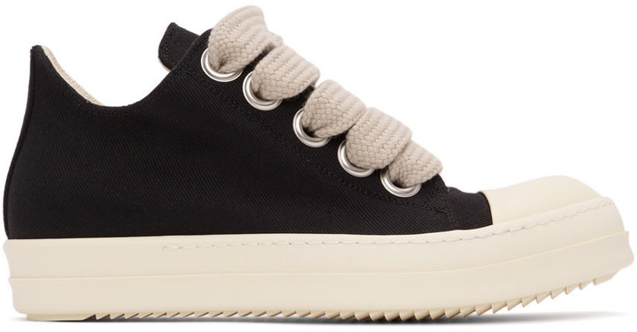 Photo: Rick Owens Drkshdw Black Jumbo Low Sneakers