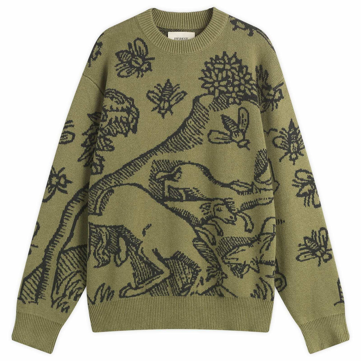 Heresy Men's Plague Knit in Green