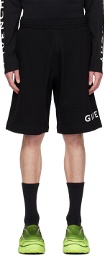 Givenchy Black Archetype Shorts