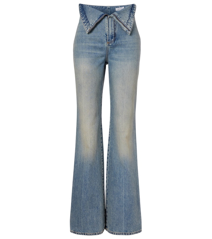 Photo: McQueen High-rise wide-leg jeans