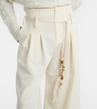 Xu Zhi Pleated high-rise wide-leg pants